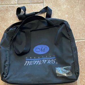 Creative Memories Black Tote Bag